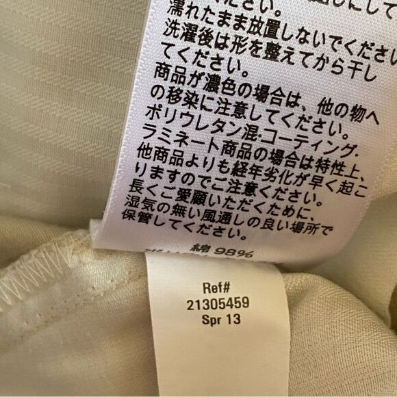 Eddie Bauer Skirt Khaki Tan 2 Preppy Minimalist Classic - Picture 13 of 14